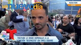 ¡Youtube le rinde un merecido homenaje a Luis Fonsi! | Un Nuevo Día