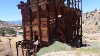 preview picture of video 'Pioche Nevada - aerial tramway'