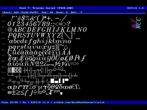 RIPlib Diagnostic Harness on RP2350 DVI Hardware