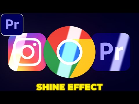 ICON SHINE Effect in Premiere Pro | Logo Shine Effect