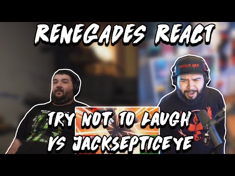 Try Not To Laugh VS @jacksepticeye! - @PewDiePie | RENEGADES REACT TO