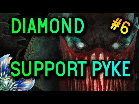 SUPPORT PYKE S8 Diamond Full Gameplay #6 - League of Legends