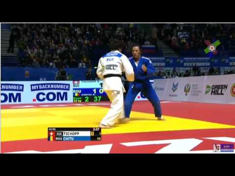 Judo 2016 European Championships Kazan: Tschopp (SUI) - Chitu (ROU) [-52kg] bronze