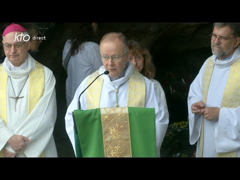 Chapelet du 14 juin 2025 à Lourdes