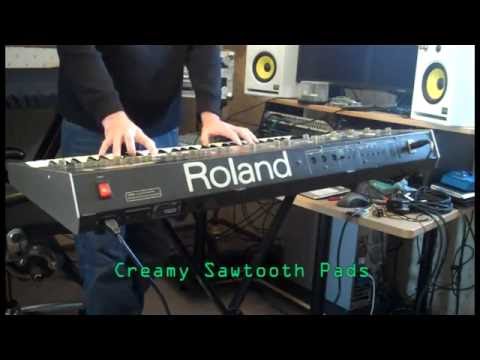 Roland Jupiter-6 Synthesizer Demo #1 Signature Sounds