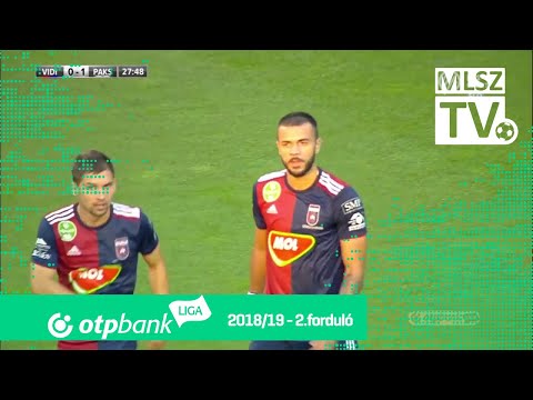 Simon Ádám gólja a Mol Vidi FC - Paksi FC mérkőzésen
