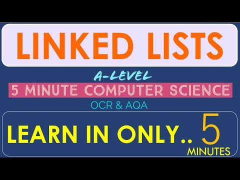Tutorial 18. Linked List Data Structure in 5 minutes!