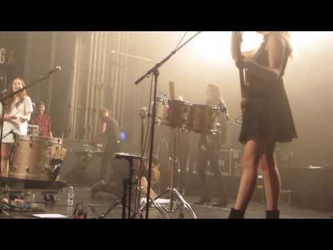HAIM + Crowd singing Happy Birthday to Danielle (HD) (Live @ Store Vega, Copenhagen. 16-02-14)