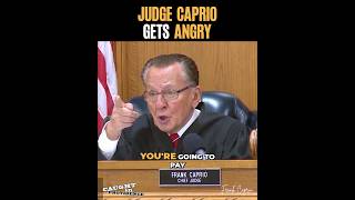 Judge Caprio Gets Angry
