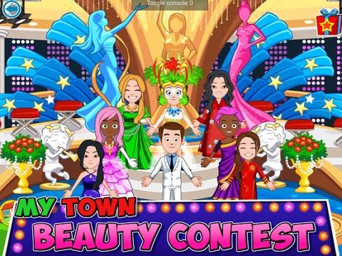 My Town : Beauty Contest - iPad app demo for kids - Ellie - YouTube