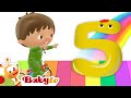 Number Five And His Balloon ​5️⃣ Numbers For Toddlers Charlie The Numbers BabyTV