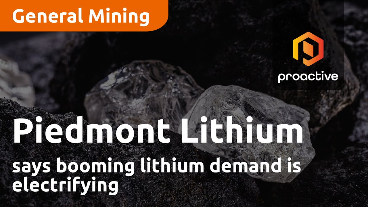 Piedmont Lithium says booming lithium demand is electrifying