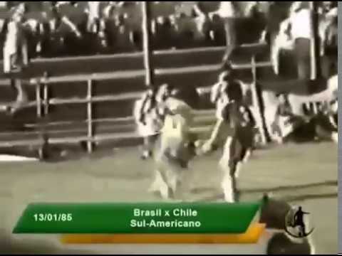 Romário (Brasil Sub20) - 13/01/1985 - Brasil Sub20 1x0 Chile Sub20 - 1 gol