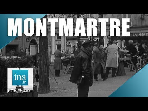 Montmartre en 1966 | Archive INA