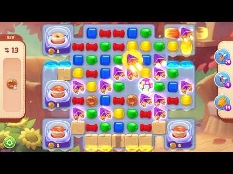 Homescapes Level 839 With No Boosters - Hard Level