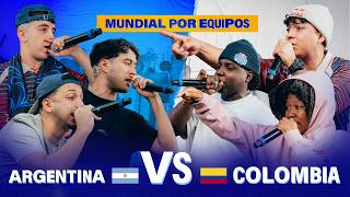 MUNDIAL POR EQUIPOS: ARGENTINA vs COLOMBIA | Red Bull Batalla