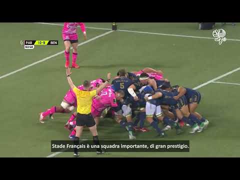 #BENvSFP 🎙️ Onisi Ratave: "Dobbiamo essere più cinici contro Stade Français"