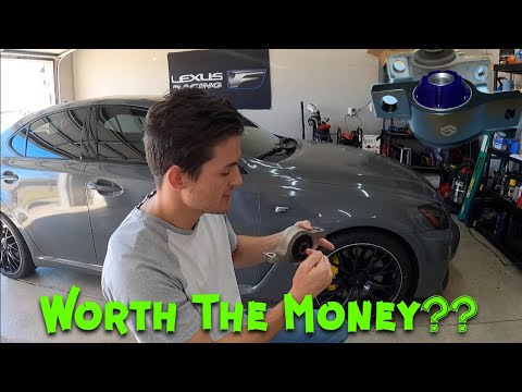Figs Lower Control Arm Bushing Review & DIY Install on Lexus ISF!