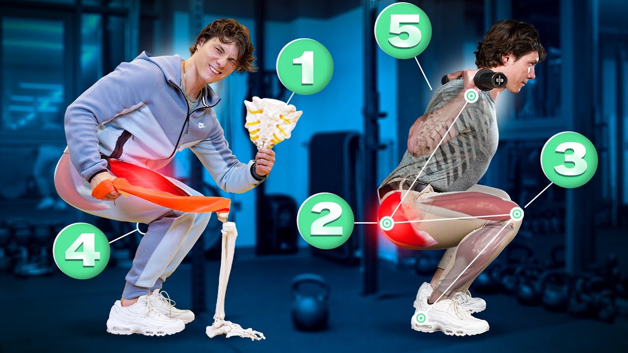 Почему от ПРИСЕДАНИЙ РАСТУТ НОГИ, А НЕ ЯГОДИЦЫ? 5 СЕКРЕТОВ БИОМЕХАНИКИ и ключ к правильной технике.