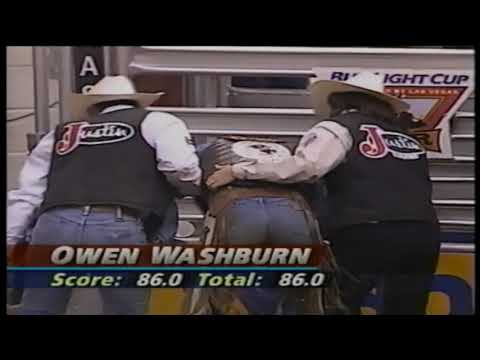Owen Washburn stepped on - 97 PBR Nashville (86 pts)