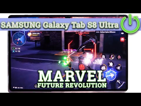 Marvel Future Revolution Game Test on SAMSUNG Galaxy Tab S8 Ultra – Short Gameplay