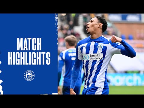 Match Highlights | Wigan Athletic 1 Port Vale 0