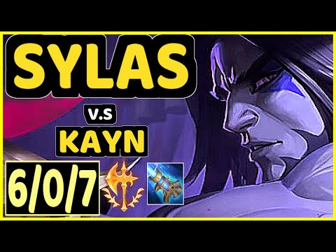 TINOWNS (SYLAS) vs KAYN - 6/0/7 KDA MID CHALLENGER GAMEPLAY - BR