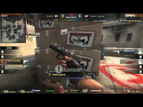 Fnatic vs Liquid Faceit 2 Finals Dust2 (BO1) [VOD]