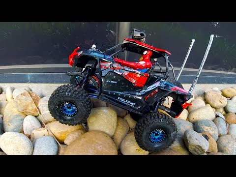 New Bright Polaris RZR ATV RC | Rock Crawler Run