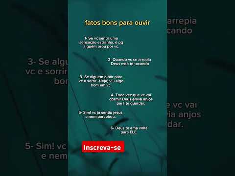 fatos bons para se ouvir #shortsfeed
