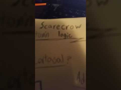 Logically Explaining Scarecrows fear toxin...