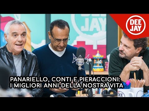 Panariello, Conti, and Pieraccioni arrive at the theater with their show "Il Tour"