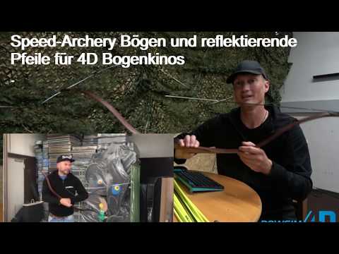Pfeil und Bogen für das 4D Bogenkino Pfeil und Bogen für das 4D Bogenkino
