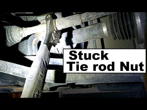 Stuck Tie rod Geometry Nut - trick
