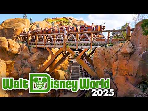 Seven Dwarfs Mine Train 2025 - Magic Kingdom Ride [4K POV]