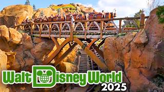 Seven Dwarfs Mine Train 2025 - Magic Kingdom Ride [4K POV]