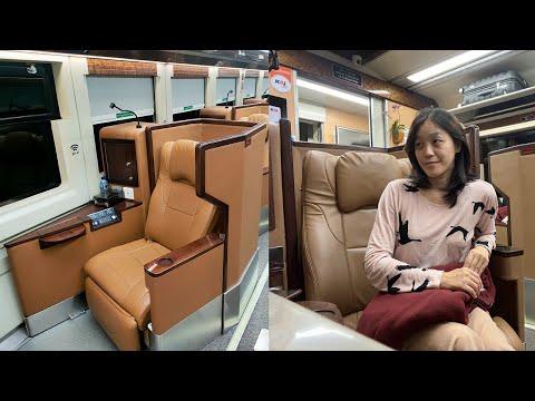 BOBO DI KERETA LUXURY SLEEPER TAKSAKA JOGJA - JAKARTA! 6 JAMAN BERMALAM DI KERETA API MEWAH!