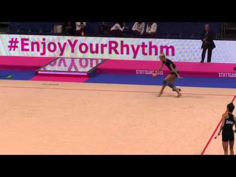 Yana Kudryavtseva (Russia) | Rhythmic Gymnastics World Championships Stuttgart 2015