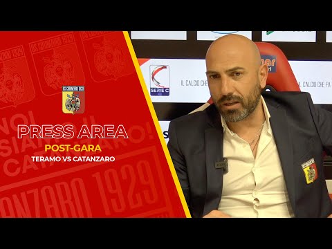 Press Area | Calabro nel post gara di Teramo - Catanzaro