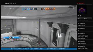 ［R6S］脳筋糞雑魚初心者がちょっとだけシージやります（レインボーシックスシージ）