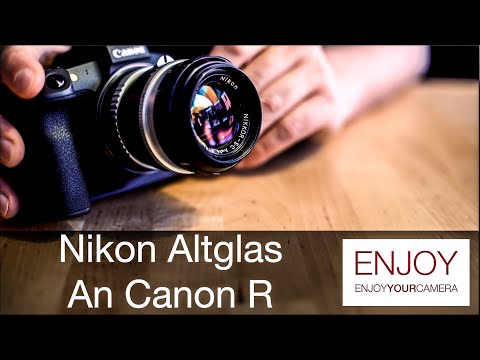 Quenox Adapter Nikon F an Canon R Bajonett - Die ganze Nikon Objektivpalette für Canon EOS R!