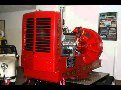 Chrysler Air Raid Siren Attack Insane ECHO!!!