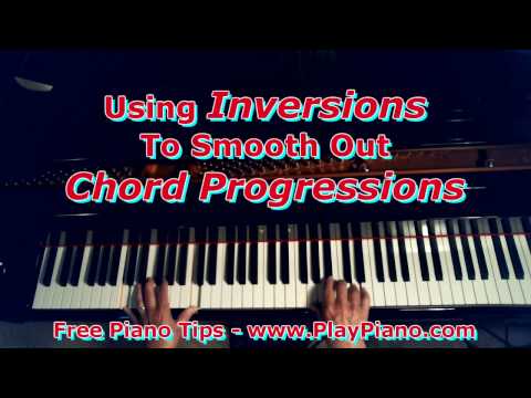 Using Inversions To Smooth Out Chord Progressions