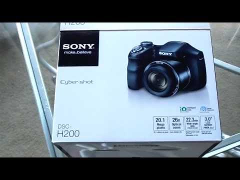 SONY CYBER SHOT DSC-H200 HANDS ON FULL REVIEW