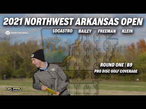 2021 Northwest Arkansas Open | RD1 B9 | Locastro, Bailey, Freeman, Klein