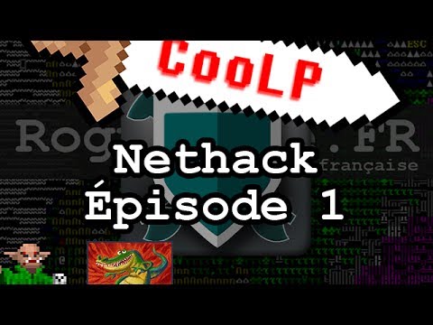 CooLP 2 Nethack - Épisode 1 - 10 min par héro, pas plus ! - par Guryushika et ZeBlob - Roguelike.fr