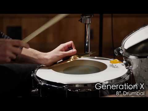 Демонстрация звучания Meinl 8" Drumbal GX-8DB