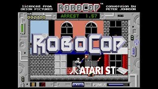 Robocop - Atari ST (1989) longplay