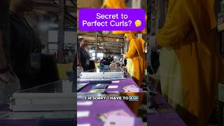 Asked how I get perfect curls… they hated the answer 😂 #CurlyHair #Funny