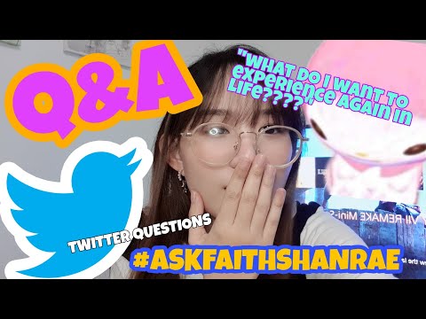 FIRST Q&A VLOG WITH FAITH SHANRAE - TWITTER QUESTIONS #ASKFAITHSHANRAE